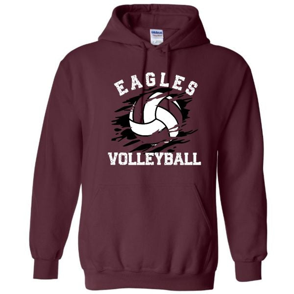 Eagle Fan Volleyball Hoodie