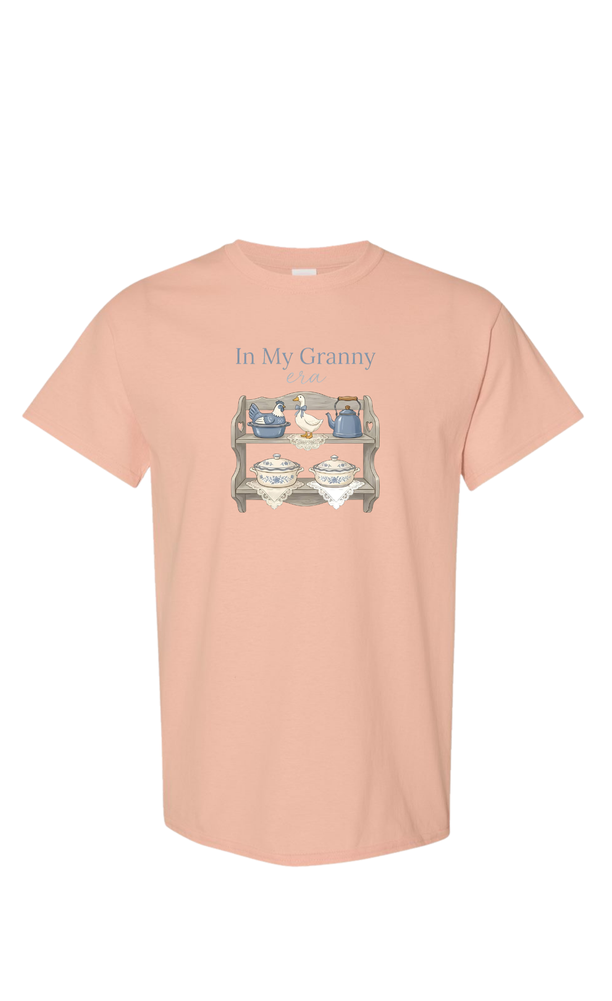 In My Granny Era Shirt | Vintage China Hutch Graphic Tee | Unisex T-Shirt