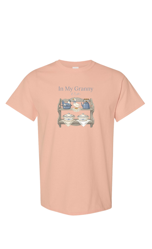 In My Granny Era Shirt | Vintage China Hutch Graphic Tee | Unisex T-Shirt
