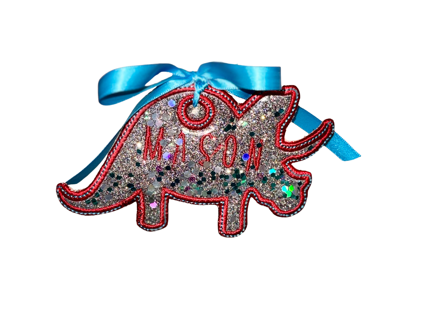 Custom Dino Bag Tag