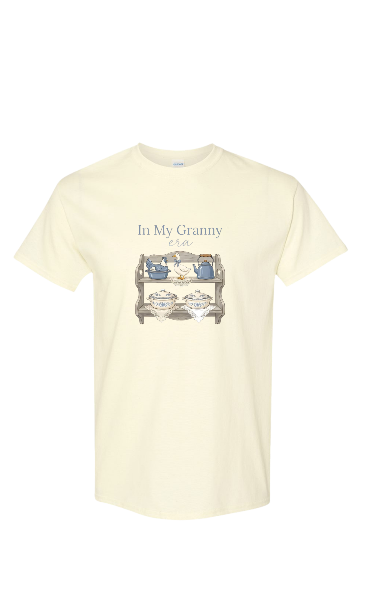In My Granny Era Shirt | Vintage China Hutch Graphic Tee | Unisex T-Shirt