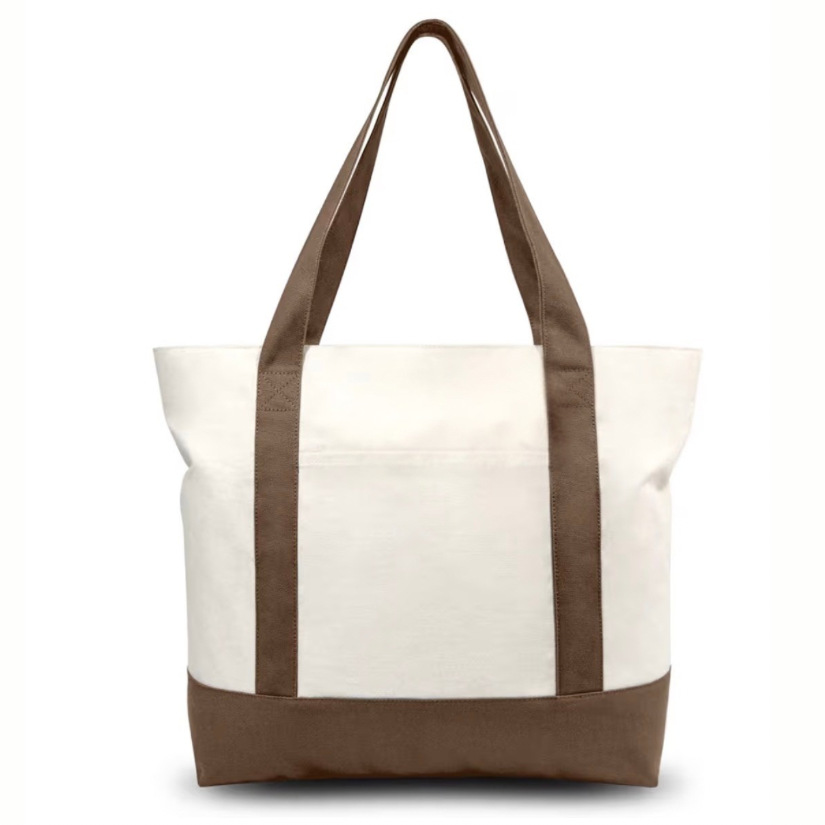 Personalized Mini Icon Tote Bag | Custom Embroidered Gift Tote, Everyday Essentials Bag, Small Boutique Tote