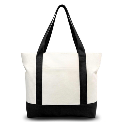 Personalized Mini Icon Tote Bag | Custom Embroidered Gift Tote, Everyday Essentials Bag, Small Boutique Tote