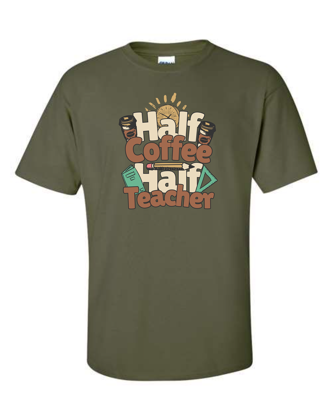 Half Coffee Half Teacher