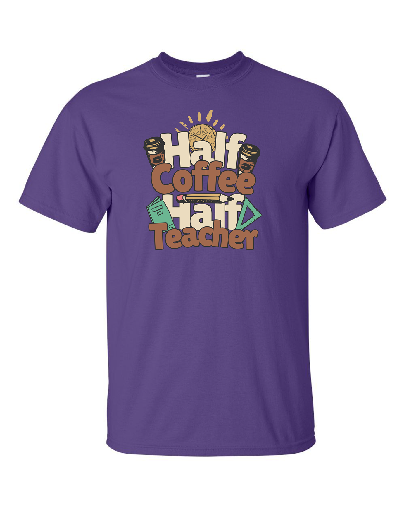 Half Coffee Half Teacher