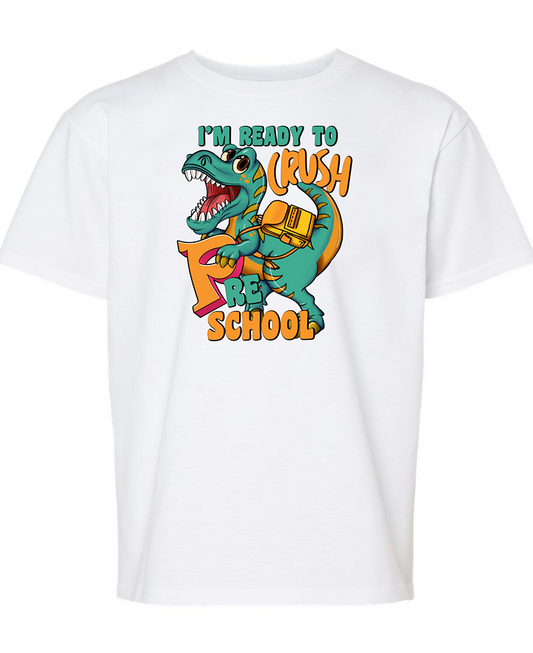 Dinosaur Ready to Crush (Pre-k - 5th Grade)